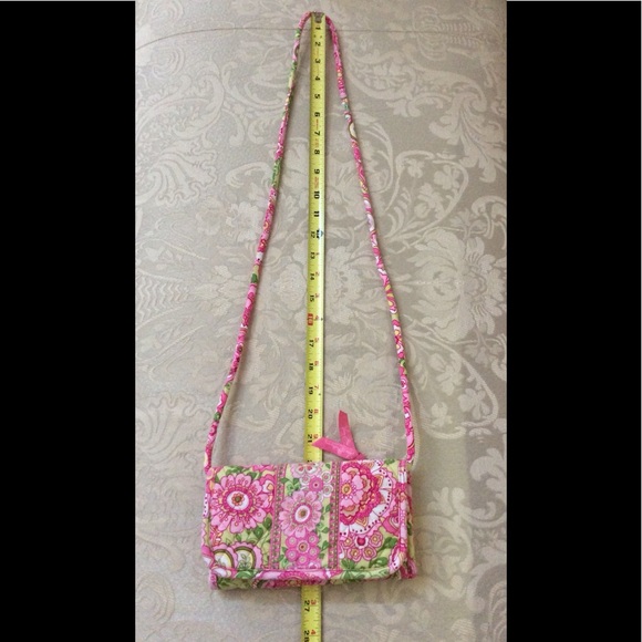Vera Bradley Petal Pink Wallet Crossbody - Picture 6 of 6